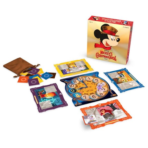 NEW SEALED Funko Disney Mickey's Christmas Carol Board Puzzle Family Kids Game - Picture 3 of 3